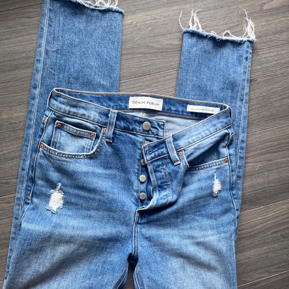 Denim Forum Blue Jeans - Picture 2 of 3